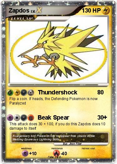 Pokemon Zapdos
