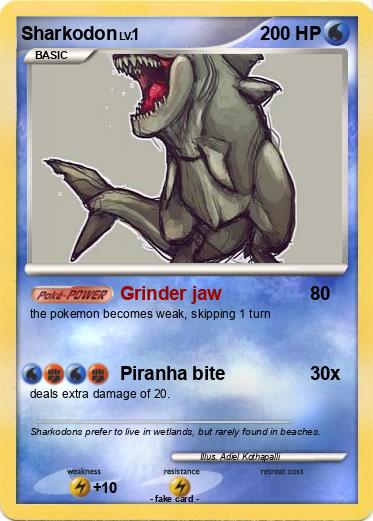 Pokemon Sharkodon
