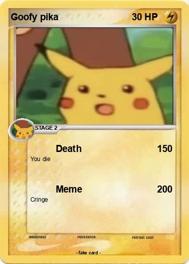 Pokemon Goofy pika