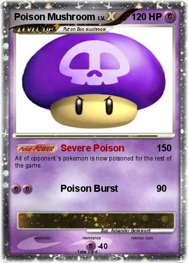 Pokemon Poison Mushroom