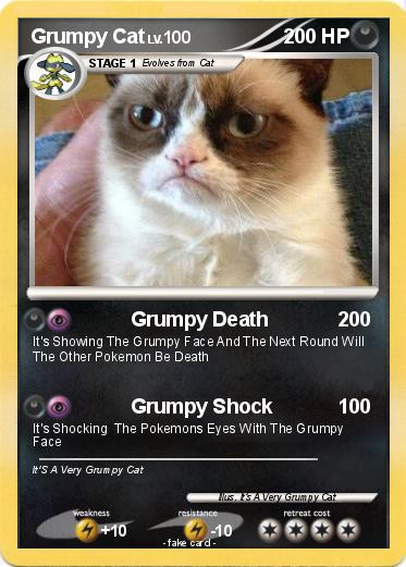 Pokemon Grumpy Cat