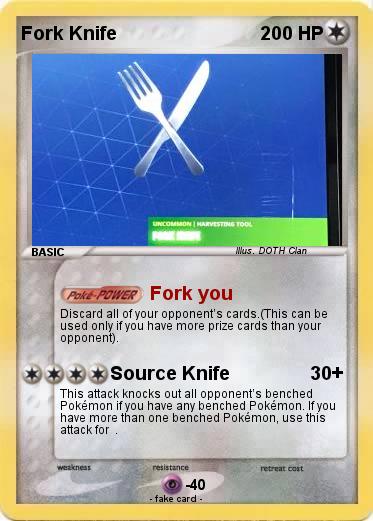 Pokemon Fork Knife