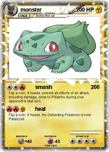 Pokemon monster