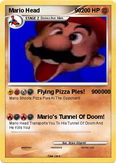 Pokemon Mario Head                      90