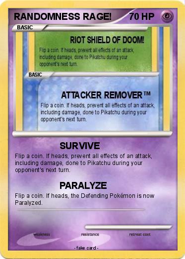 Pokemon RANDOMNESS RAGE!
