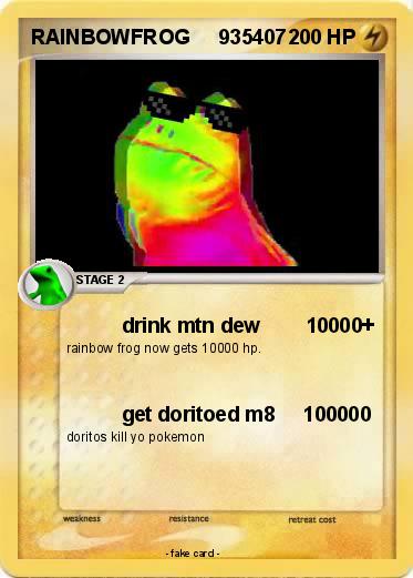 Pokemon RAINBOWFROG     935407