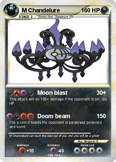 Pokemon M Chandelure
