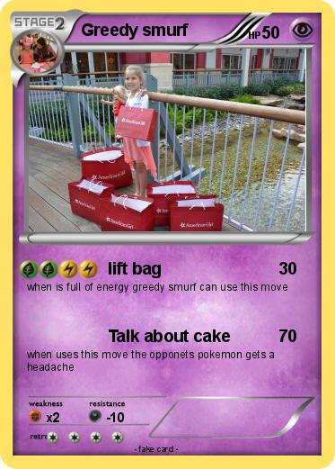 Pokemon Greedy smurf