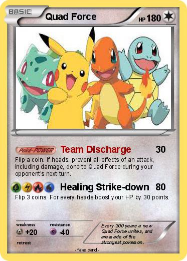 Pokemon Quad Force