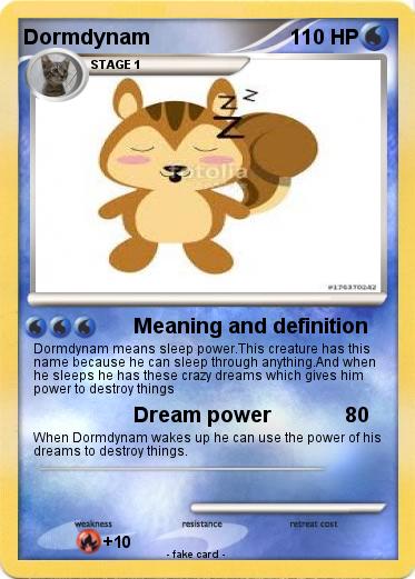 Pokemon Dormdynam