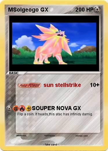 Pokemon MSolgeogo GX