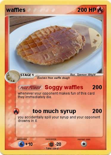 Pokemon waffles
