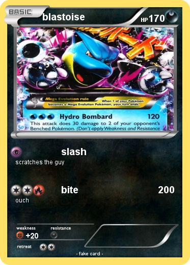 Pokemon blastoise