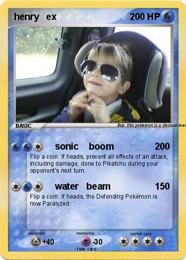 Pokemon henry   ex