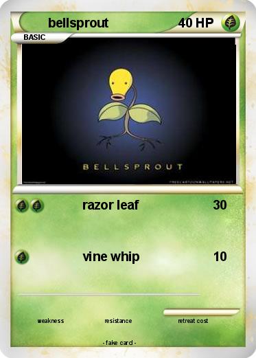 Pokemon bellsprout