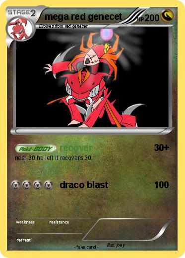 Pokemon mega red genecet