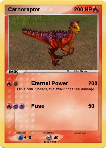 Pokemon Carnoraptor