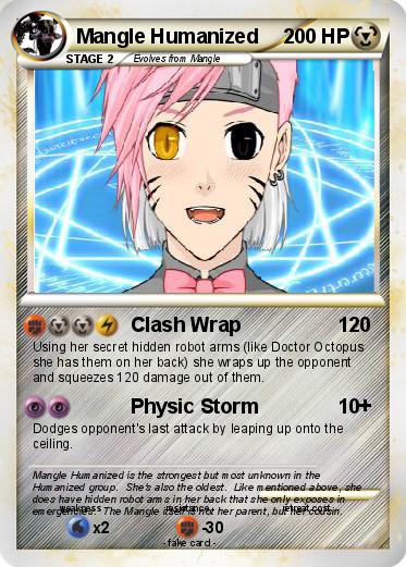 Pokemon Mangle Humanized