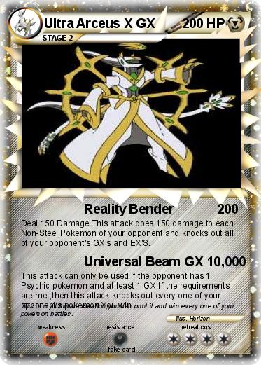 Pokemon Ultra Arceus X GX