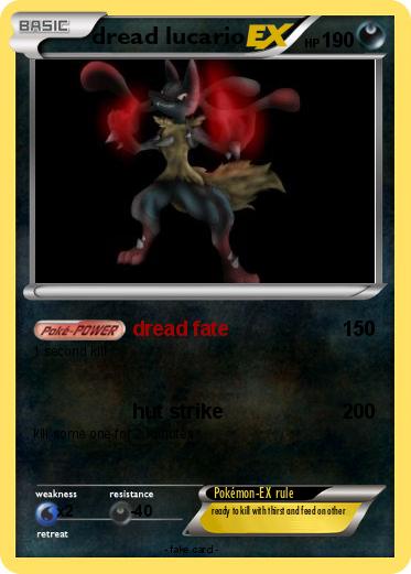 Pokemon dread lucario