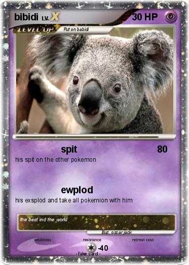 Pokemon bibidi