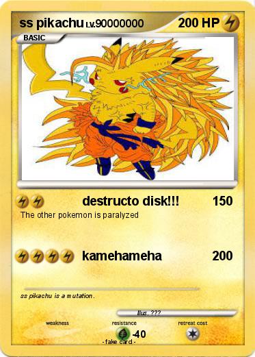 Pokemon ss pikachu