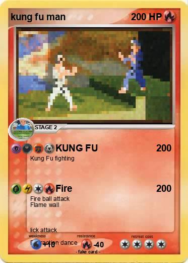 Pokemon kung fu man