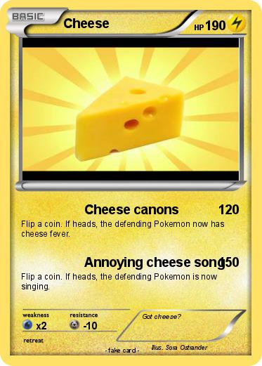 Pokemon Cheese