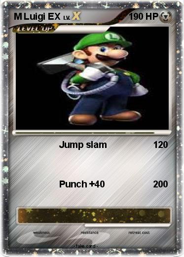 Pokemon M Luigi EX