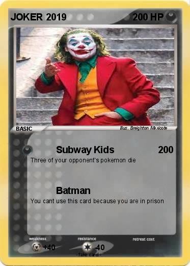 Pokemon JOKER 2019