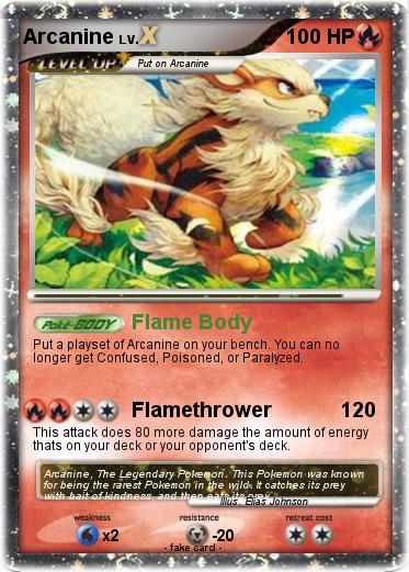 Pokemon Arcanine
