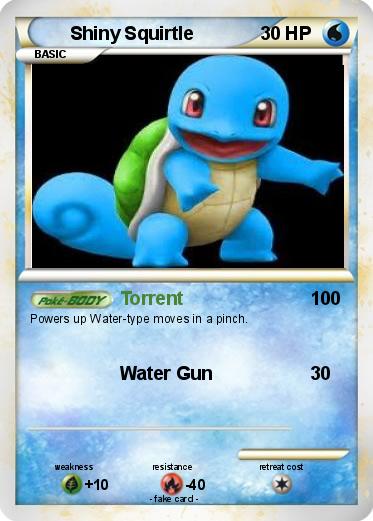 Pokemon Shiny Squirtle