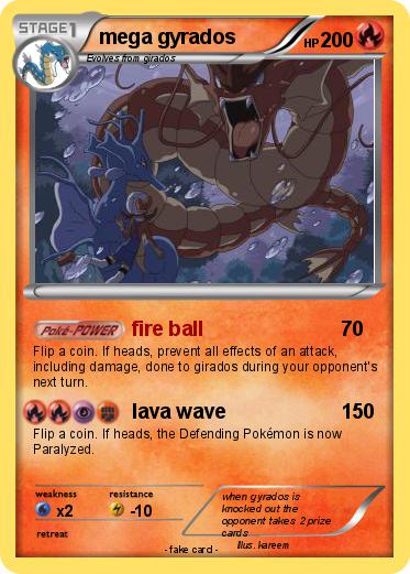 Pokemon mega gyrados