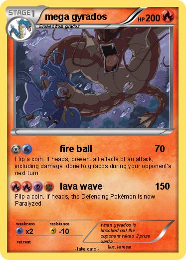 Pokemon mega gyrados
