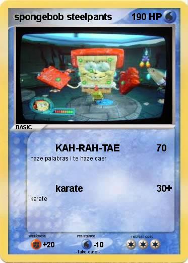 Pokemon spongebob steelpants