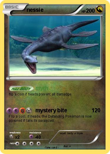 Pokemon nessie