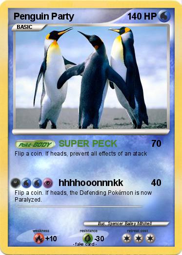 Pokemon Penguin Party