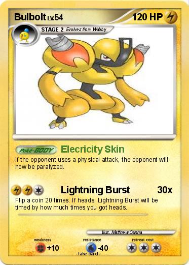 Pokemon Bulbolt