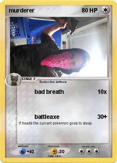 Pokemon murderer