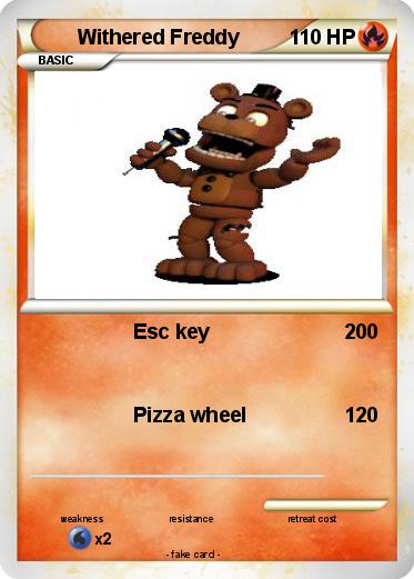 Pokemon Withered Freddy