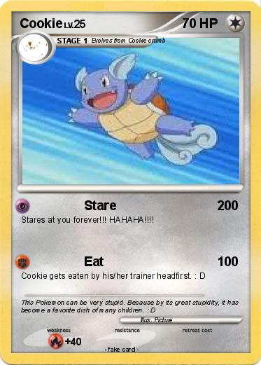 Pokemon Cookie