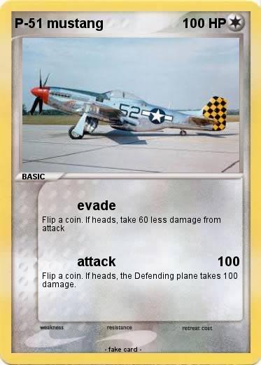 Pokemon P-51 mustang