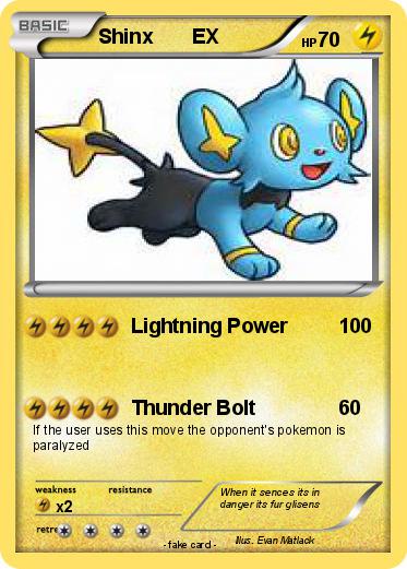 Pokemon Shinx       EX