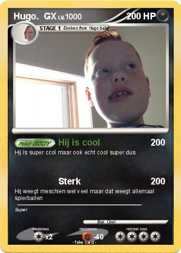 Pokemon Hugo.  GX
