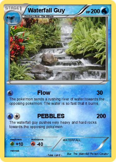 Pokemon Waterfall Guy