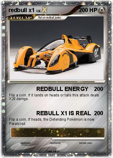 Pokemon redbull x1