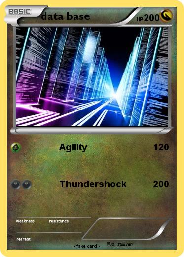 Pokemon data base
