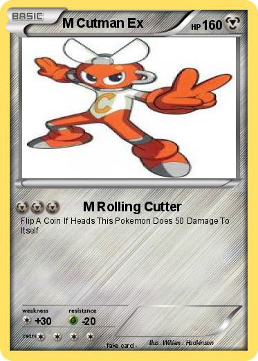 Pokemon M Cutman Ex