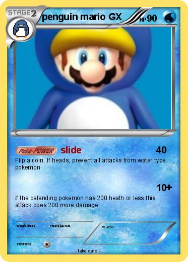 Pokemon penguin mario GX