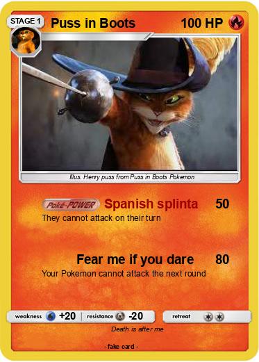 Pokemon Puss in Boots